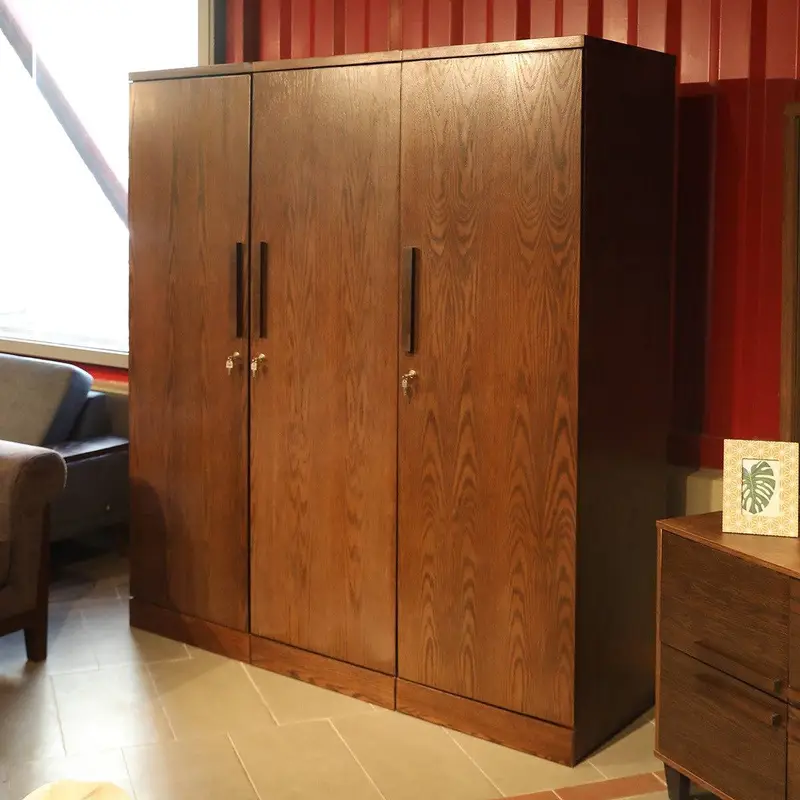 Three door wardrobe